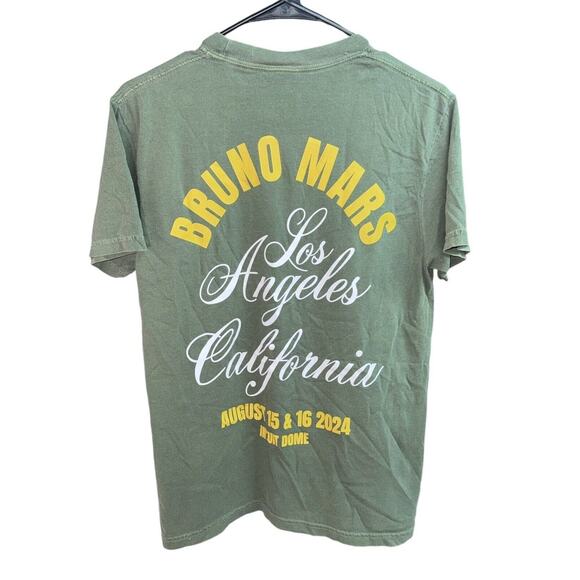Bruno Mars Los Angeles Intuit Dome Inaugural Concert Tee Clippers Unisex Small - Picture 3 of 5
